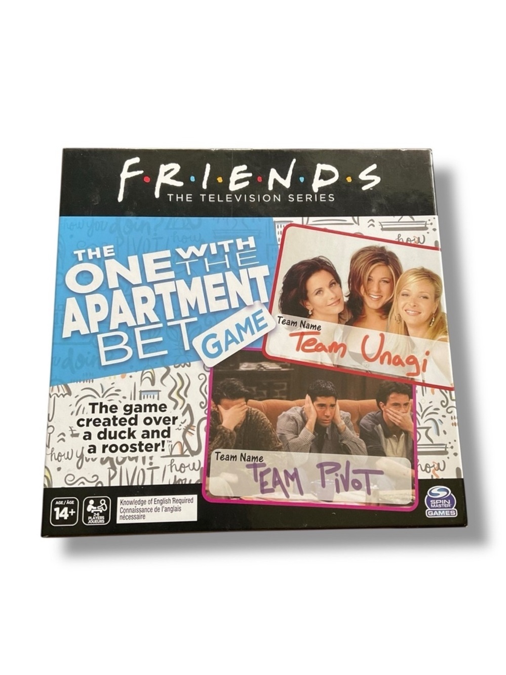 Friends TV Board Game The One With The Apartment‎ Bet Trivia 14+ 2-6 Players